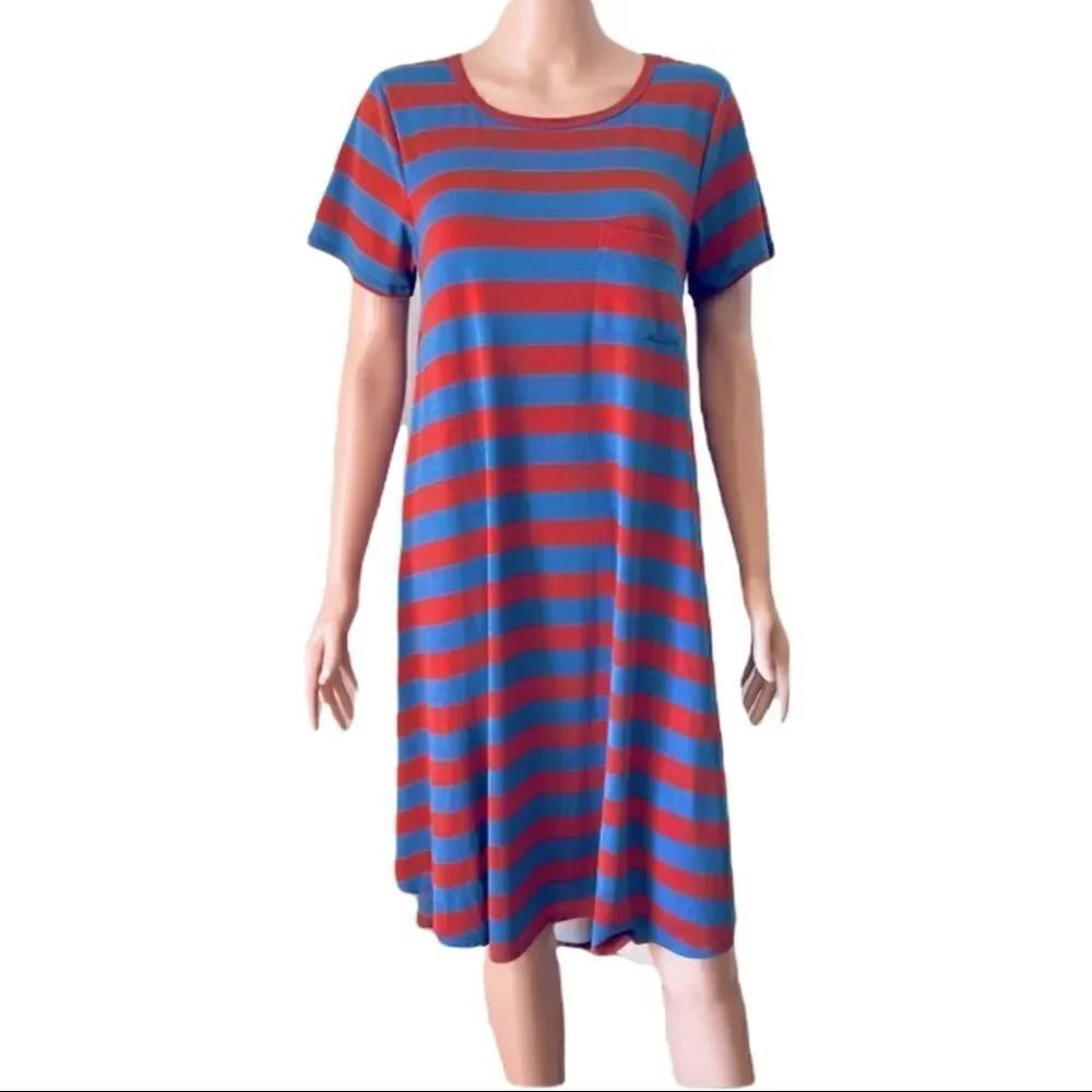 LuLaRoe Carly Hi-Low Swing Dress SMALL